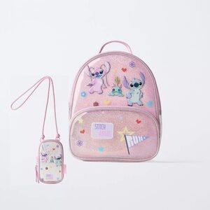 LILO & STITCH © DISNEY VINYL MINI BACKPACK AND PHONE CASE SET